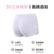 Yilanfen boxer briefs for women, pure cotton antibacterial mid-waist boxer briefs for girls, junior high school students, high school students, girls' underwear, light purple + light pink + off-white boxer briefs 3 pairs 165 /XL (reference weight 110-130Jin Jin is equal to 0.5 kg)