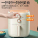 Yamamoto (SHANBEN) air fryer 4.2L large capacity household smart oil-free electric fryer French fries machine multi-function fully automatic fryer high-power low-fat oil-free oven easy to clean D16 milky white 4.2L