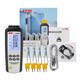 Huashengchang (CEM) handheld digital thermometer high-precision K-type thermocouple thermometer electronic thermometer with probe thermometer DT-3891H four-channel USB record + real-time synchronization