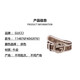 Gucci (Gucci) Золотая двойная G -пряжка ткань с кожаным ремнем для женщин 114876F40IG9761 Ширина блокировки цвета 4 см. Ebony 95
