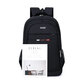 Kangaroo Backpack Men's Backpack Large Capacity Luggage Travel Bag Student School Bag Female Junior High School Business Laptop Bag Black with Red Label