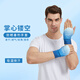 Amadeus Degora Fishing Gloves Summer Thin Men and Women Revealing Five Fingers and Open Palms Breathable Anti-UV Fishing Sunscreen Gloves Ocean Blue L