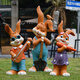 Yi Mingyuan Garden Cartoon Rabbit Fiberglass Sculpture Floor-standing Decoration Ornament Kindergarten Outdoor Garden Courtyard Landscaping Layout Western Style Reading Girl Rabbit