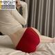Ropa interior de encaje rojo modal para niñas con personalidad encantadora, levantamiento de nalgas sexy de cintura baja, pantalones cortos antibacterianos festivos para mujeres, 838 rojo + 829 rojo + 849 rojo + 831 rojo 4 piezas 80-120Jin [Jin equivale a 0.5 kg] todo tamaño
