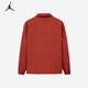 Jordan Nike AJ children's clothing boys' jackets children's autumn new windproof reversible tops red ocher