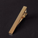 XIERWEI simple gold tie clip men and women fixed buckle business clip men's suit buckle pin clip gold tie clip