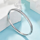 GsunG platinum bracelet for women new model PT950 single nail sand bracelet fashionable couple style platinum bracelet for female concubine bracelet PT950 bracelet about 10 grams 54-55 circle mouth reservation