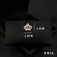 QUAMER Korean style fashion crown brooch creative personality cute pin simple personality western large size