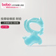 Bobo infant teether molar stick baby teething toy full soft silicone boilable chewable second-level massage teether kiss fish-blue