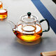 Lvchangming Teapot Glass Teapot Office Home Kung Fu Tea Set with Filter Thickened Heat-Resistant Teapot
