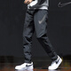Nike (Nike) Ice Silk Derying Pantalon à séchage rapide pour hommes pantalons décontractés à pied effilés pour hommes pantalon d'entraînement en course à bout de souffle noir / DM6627-010 pantalon droit l130-150Jin [Jin est égal à 0,5 kg]