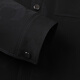 Sieben Markenmänner Printed Jacket Herren 25 Frühlings- und Sommermodentrend -Workwear -Stil -Lapeljacke Thin 126JK702 Schwarz L.