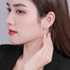 Trendy Acer PT950 Platinum Earrings Women's Birthday Gift Price Modern EEP40000508 One Pair Approximately 1.9g