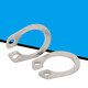 XMSJ304 stainless steel external retaining ring GB894 standard part open retaining ring for A-type hole 8150 inner diameter 2850 pieces