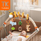Tumama Kids Baby-Spielzeug zum Aufhängen, Bettglocke, Rassel für Neugeborene, Windspiel, Kinderwagen-Shaker, Zaun-Anhänger, Doppelzweck-Drehrassel