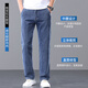 JEEP SPIRIT jeans men's summer new style loose straight business casual men's large size long pants thin men's pants ABSY-702 blue 32
