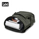 Lee outdoor backpack men's mountaineering travel bag large capacity backpack female student school bag 16-inch computer bag dark green