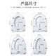 JOMOO New Intelligent Heated Toilet Seat Constant Temperature Waterproof Electric Heating Seat Washer Home Toilet Half Toilet Cover U-shaped Heated Toilet Seat Three-speed Adjustable Model