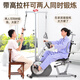 Devino Rehabilitation Bike Electric Horizontal Fitness Bike Home Training Equipment for Elderly People with Hemiplegia upper and lower limbs hand and leg stroke 821s-2+ gloves 2+ tripod 2+ leg strap 1+ belt 1