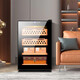 CIGARLOONG cigar cabinet temperature controlled moisturizing activated carbon ammonia removal independent dual-core refrigeration beech wood cedar wood shelf alcohol nourishing household small energy-saving silent electronic cigar humidifier 50C 50C full cigar model temperature controlled moisturizing 50L cigar cabinet