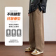 Baleno casual pants men's autumn heavy sports American loose simple textured straight-leg student wide-leg pants