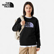 The North Face knitted sweatshirt women's outdoor sports comfortable pullover 88FU black/JK3 L