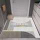 Shansui high-end entrance door floor mats, door mats, entry door household carpets, bathroom light luxury high-end floor mats, entry door can be cut, light luxury new mats-7 120cm*120cm (machine washable)