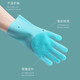 Red Rabbit Horse Pet Massage Gloves Anti-Scratch and Bite Bath Gloves Bath Gloves for Dogs and Cats Thickened Blue Thickened