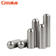 Creaby304 stainless steel pin solid cylindrical pin round head positioning pin shaft thimble optical shaft round rod M1x10 (50 pieces)