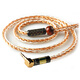 Xiaofan Xiaofan Kopfhörer -Upgrade -Kabel Sennheiser IE80S Balance Kabel MMCX SE535 846 IM03 BNAD Kupfer und Silber 16 Core 3,5 mm Stecker/1,1 Meter