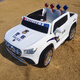 Chili police car toy extra large seatable personalized four-wheel car dual-drive remote control stroller children's electric car pick-up police car four-wheel drive police lights alarm large trunk four-wheel drive