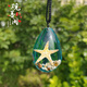 ZHIMO insect specimen water drop amber pendant marine children's creative jewelry male and female student couple crystal necklace double starfish luminous