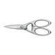 ZWILLING kitchen scissors, powerful multi-purpose scissors, household scissors for chicken, duck, fish, bone and steak, multi-functional thickened all-steel scissors imported from Spain, all-steel scissors
