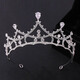 First encounter with crown tiara, birthday headband, bride's 18th-year-old coming of age hair ornament, certificate, proposal, photo props, high-end crown tiara, no gift box