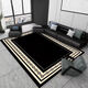 Xinlin ins style carpet living room carpet coffee table carpet room carpet bedroom floor mat household stain-resistant sofa high-end light luxury Nordic 03 120*160 cm