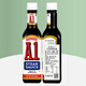 Heinz Steak -Gewürzsauce Original importiert Kraft A1283G*2 Flaschen Western Steak Palm Sauce BBQ Sauce A1 Steak Sauce 2 Flaschen