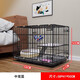 Jiamen JIAMEN (JIAMEN) Cat Cage Double Cat Cage Cat Villa Bold Cat Cage Large Household Pet Cat Nest Cattery Cat House Medium Double Layer 59*42*51 with Skylight Foldable Flagship Model Luxury Model + Cat Litter Box with Shovel