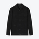 Sieben Markenmänner Printed Jacket Herren 25 Frühlings- und Sommermodentrend -Workwear -Stil -Lapeljacke Thin 126JK702 Schwarz L.