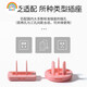 Rainbow House Socket Protective Cover Children's Anti-Electric Shock Baby Plug Hole Protective Cover Switch Plate Jack Safety Plug Handle Style - Pink 30 Pack