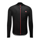 Santic autumn and winter fleece warm cycling jersey long-sleeved jacket road mountain bike top men Langs black M