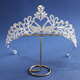 This sea crown tiara children's hair accessories hairband proposal certificate crown birthday gift crown headband crystal tiara crown tiara swan style
