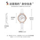 Disney watch female student simple waterproof children's watch with calendar primary and secondary school student exam watch MK-11300W