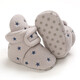 Tutu Dawen Newborn Baby Shoes 0-1 Years Old Toddler Cotton Shoes for Male and Female Baby Autumn and Winter Plus Velvet Warm 6-12 Months Foot Covers Light Gray Velvet Thickening Inner Length 13cm (Suitable for 0-12 Months)
