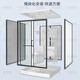 Wulang Machinery (can be installed on the door) shower room integrated shower room integrated shower room finished bathroom partition dry and wet separation 1.0*1.2M without toilet side door