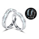 Fanci (Fanci) Light Year Realm Luminous Ring Couple Ring Pair of Silver Luminous Birthday Confession Gift for Boyfriend and Girlfriend 925 Silver Women's Style