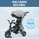 Maxi Children's Tricycle Patroller Stroller Bicycle 1-6 Years Old Baby Stroller Gift Love Gray