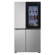 
LG655L double door refrigerator, perspective window, multi-dimensional wind curtain, dual-wind system, air-cooled frost-free frequency conversion, large-capacity refrigerator, Xinghe Silver S653MPY33D