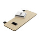 Yijia Desktop Extension Board No-Punch Foldable Desktop Extension Board Bracket Square Light Walnut 75*24