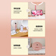 Syouran makeup mirror with light led high-definition makeup mirror Internet celebrity three-color smart fill-in mirror bedroom desktop large size portable Chinese Valentine's Day gift for girlfriend and wife LED beauty mirror three-color adjustable brightness upgraded metal stand pearl white