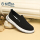 Goldlion -Stoffschuhe Frühlings- und Sommer -Herrenschuhe lässige Schuhe Herren leichte Leinwandschuhe Herren Fußschuhe Freizeitschuhe Herren schwarz 40